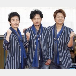 SMAPのデビューは散々なものだった（左から草彅剛、稲垣吾郎、香取慎吾）／（Ｃ）日刊ゲンダイ