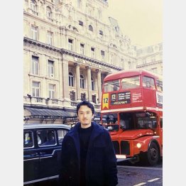 ロンドンに留学していたころ（提供写真）