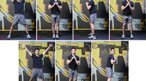 手足を星形に! スタージャックスウィッチで全身脂肪燃焼