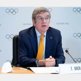 IOCのバッハ会長は予定通り開催すると強調（Ｃ）ロイター