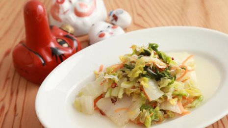 【しらすラーパーツァイ】煙が出るくらいグラグラの油を