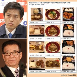 これぞ維新クオリティー！宿泊・自宅療養者へのお粗末配食