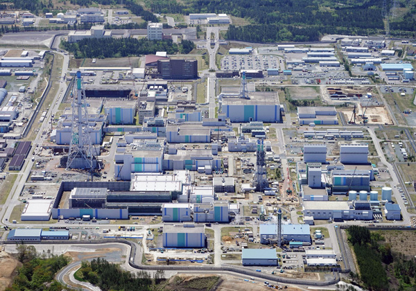 六ケ所村の核燃料再処理工場（Ｃ）共同通信社