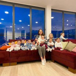 「子だくさん世界一」目指すジョージア在住女性は11人の母