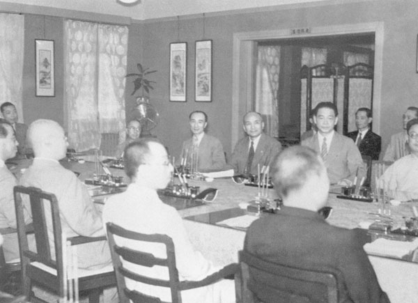 1939（昭和14）年、阿部信行大使と汪兆銘主席間の日支国交調整交渉始まった／（Ｃ）共同通信社