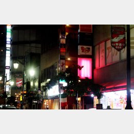 新宿2丁目の街並み（写真と文章は直接関係ありません）／（Ｃ）日刊ゲンダイ