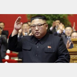北朝鮮の金正恩総書記（Ｃ）朝鮮中央通信＝共同