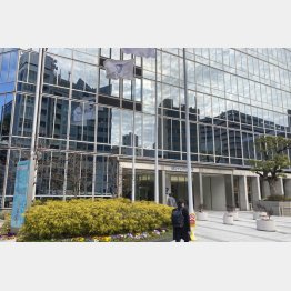 オンキヨーホームエンターテイメントが臨時株主総会を開いた大阪市内の複合施設（Ｃ）共同通信社