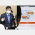 抗議している場合じゃない（岸信夫防衛相）／（Ｃ）共同通信社
