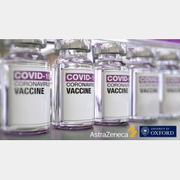 英アストラゼネカ製の新型コロナウィルスワクチン（同社提供）
