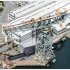 三菱重工業長崎造船所のジャイアント・カンチレバークレーン（Ｃ）共同通信社