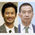 竹野内豊（左）と仙台高裁の岡口基一判事（Ｃ）共同通信社