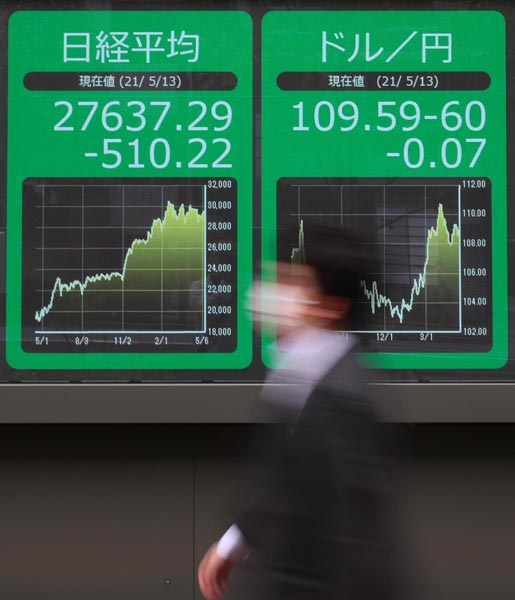 株価と為替もリンク（Ｃ）日刊ゲンダイ