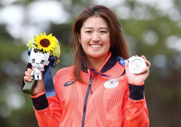 ゴルフでは日本人初のメダル獲得（Ｃ）JMPA