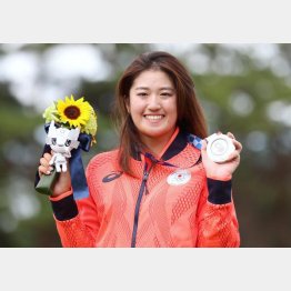 ゴルフでは日本人初のメダル獲得（Ｃ）JMPA