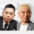 ダウンタウンの松本人志（右）と爆笑問題の太田光（Ｃ）日刊ゲンダイ