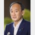 自民党総裁選の不出馬を表明し、首相官邸で取材に応じる菅首相＝3日、午後（Ｃ）共同通信社