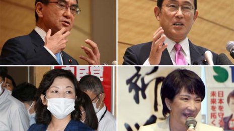 人材払底の総裁選 自民党員はよくこの面々から選べるものだ