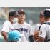 夏の甲子園に出場した横浜の村田監督（左）／（Ｃ）日刊ゲンダイ