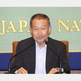 新生銀の新会長？（五味氏）／（Ｃ）共同通信社