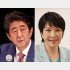 安倍晋三前首相（左）と高市早苗前総務相（Ｃ）日刊ゲンダイ