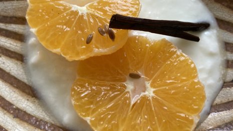 【早生みかんのマリネと陳皮茶】身も皮もひと工夫でグレードアップ