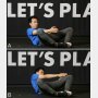 腹筋運動「3Dクランチ」は上体を起こしきらずに畳み込む