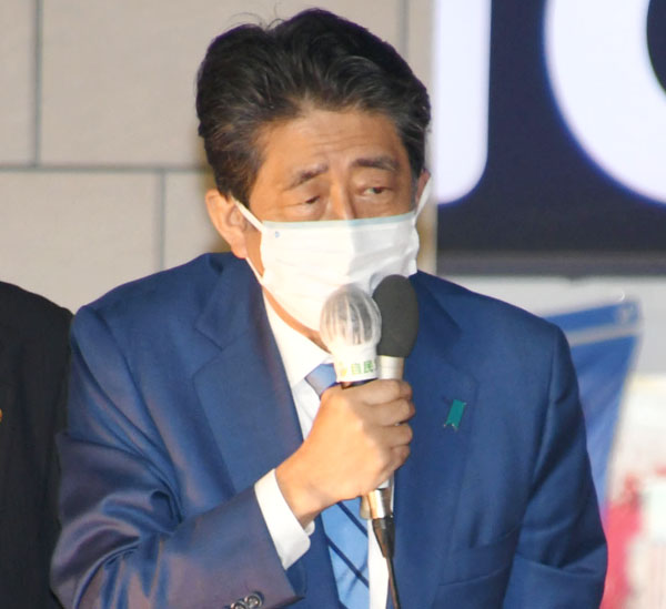 埼玉5区の応援演説に駆けつけた安倍元首相（Ｃ）日刊ゲンダイ