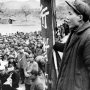 蒋介石の政治姿勢は三民主義の立場から共産主義者と見られた