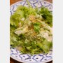 【パクチーポテトサラダ】白と緑のコンチェルト