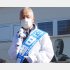 街頭演説をする甘利前幹事長（10月29日）／（Ｃ）日刊ゲンダイ