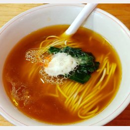 透き通ったスープにウマ味が凝縮（Ｃ）日刊ゲンダイ