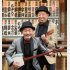 東京ボーイズの菅ひさしさん（後に六郎＝左）と仲八郎さん（Ｃ）日刊ゲンダイ