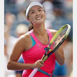 消息が分からない、女子テニスダブルス元世界ランキング1位の彭帥さん（Ｃ）ロイター＝共同