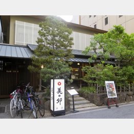 関西で展開する「美々卯」の本店（Ｃ）共同通信社