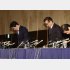 都構想住民投票の結果は、反対多数で否決（日本維新の松井一郎代表と吉村洋文副代表＝左）／（Ｃ）日刊ゲンダイ