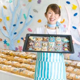 三重県桑名市の民家を活用して「いきものクッキー」専門店を開業した栗田こずえさん