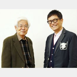 （左から）解剖学者の養老孟司さんと“Dr.名越”こと精神科医の名越康文さん（Ｃ）日刊ゲンダイ