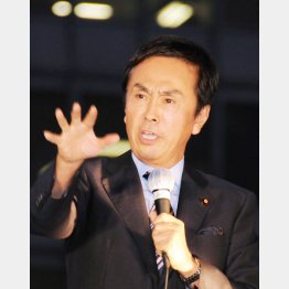 2012年9月の党総裁選に出馬した際の石原伸晃氏（Ｃ）日刊ゲンダイ