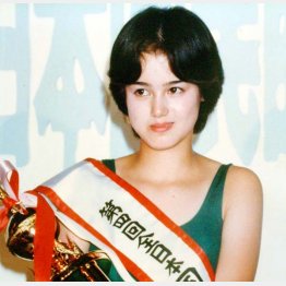 1990年、国民的美少女コンテストでグランプリに（Ｃ）日刊ゲンダイ