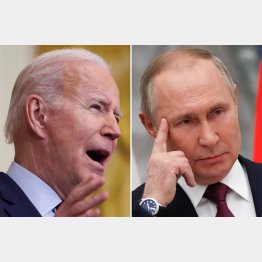 何を今さら…（バイデン米大統領とロシアのプーチン大統領）／（Ｃ）ロイター