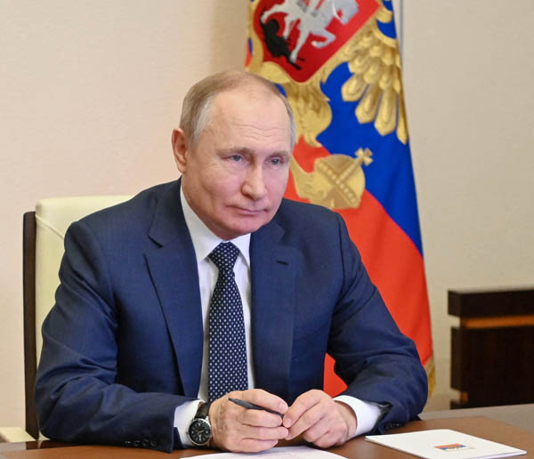 プーチンはフェイクニュースとみなせば取り締まる…（Ｃ）ロイター／Sputnik／Kremlin