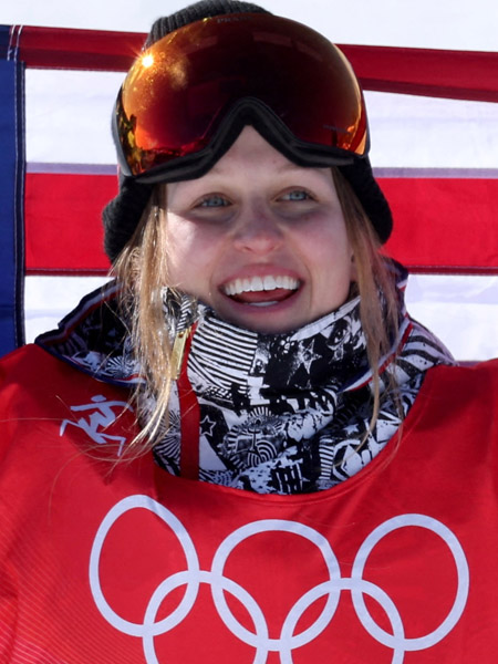 米国のスノーボード選手、ジュリア・マリノ（Ｃ）ロイター