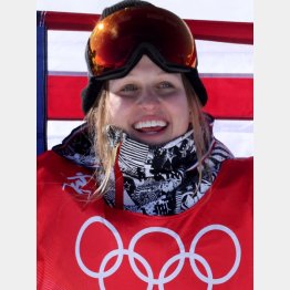 米国のスノーボード選手、ジュリア・マリノ（Ｃ）ロイター