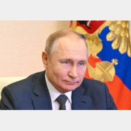 予想外の膠着状態に苛立つロシアのプーチン大統領（Ｃ）ロイター／Sputnik／Kremlin