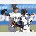 昨秋の明治神宮大会を制した大阪桐蔭の前田（左）、松尾（Ｃ）日刊ゲンダイ