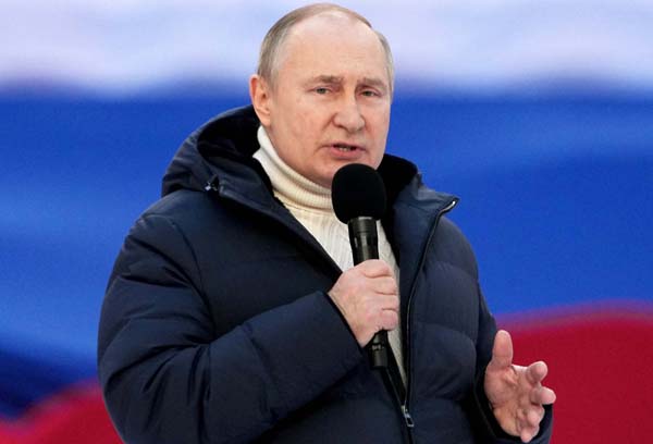 暴走が止まらない（ロシアのプーチン大統領）　（Ｃ）ロイター／Sputnik／Kremlin