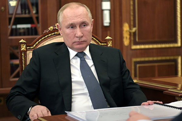 長期戦は避けたいが（ロシアのプーチン大統領）　（Ｃ）ロイター／Sputnik／Kremlin