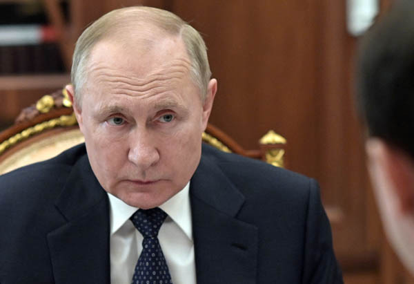 停戦が先か、爆発が先か（ロシアのプーチン大統領）　（Ｃ）ロイター／Sputnik／Kremlin
