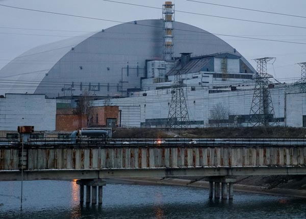 チェルノブイリ原発施設はもう看過できない状況（Ｃ）ロイター